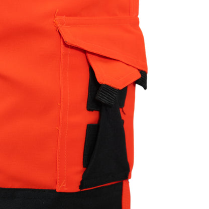 Pantalón Cargo HW Dakota Rojo Fluor