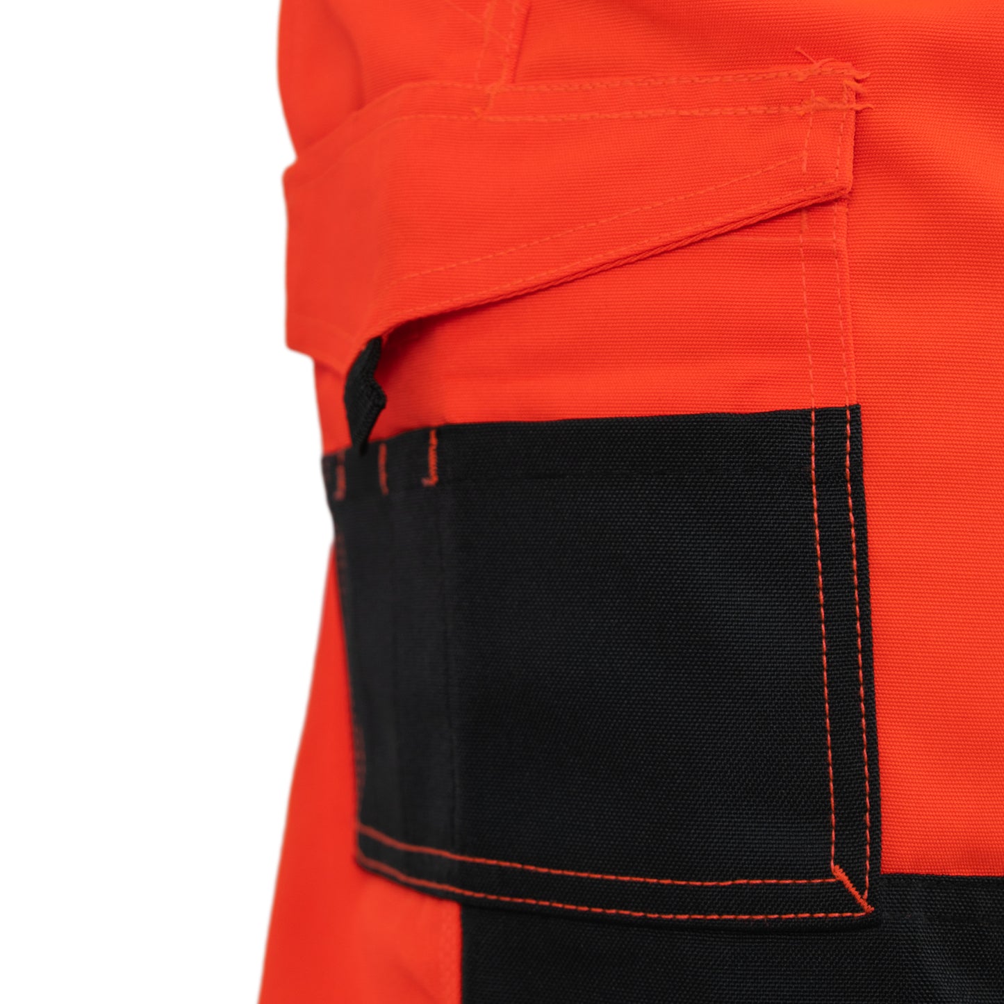 Pantalón Cargo HW Dakota Rojo Fluor