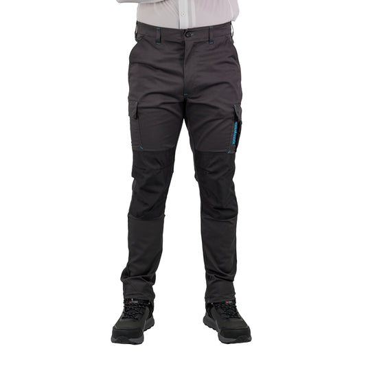 Pantalón Cargo HW Dakota Spandex Carbon Grey