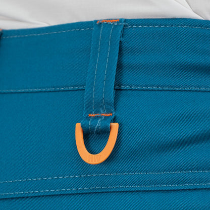 Pantalón Cargo HW Dakota Spandex Petroleo