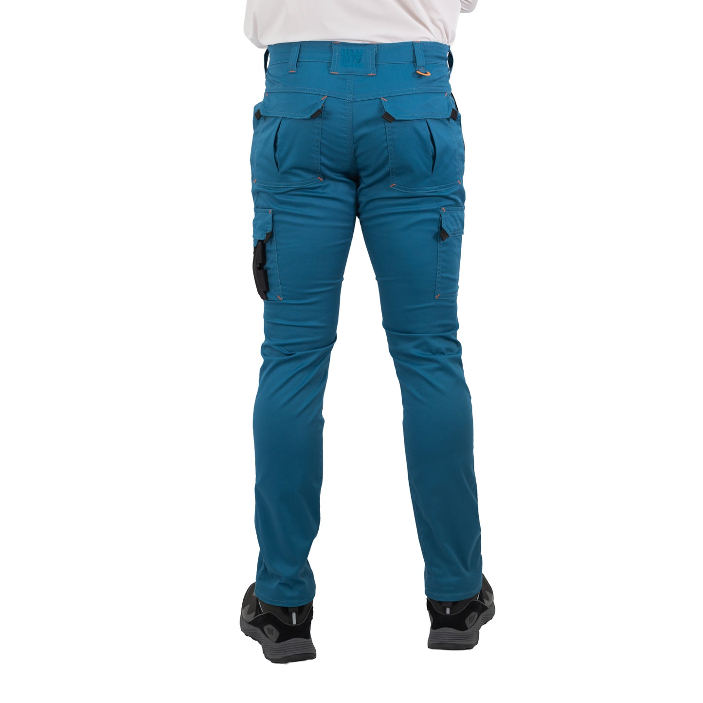 Pantalón Cargo HW Dakota Spandex Petroleo