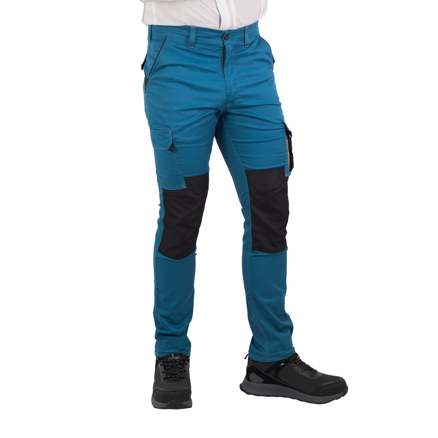 Pantalón Cargo HW Dakota Spandex Petroleo