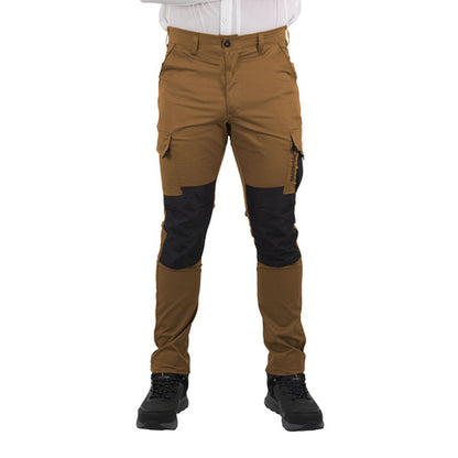 Pantalón Cargo HW Dakota Spandex Tabaco