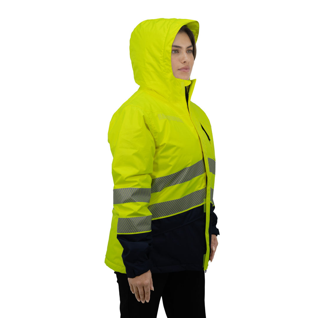 Parka HW Artica Mujer Amarillo Fluor