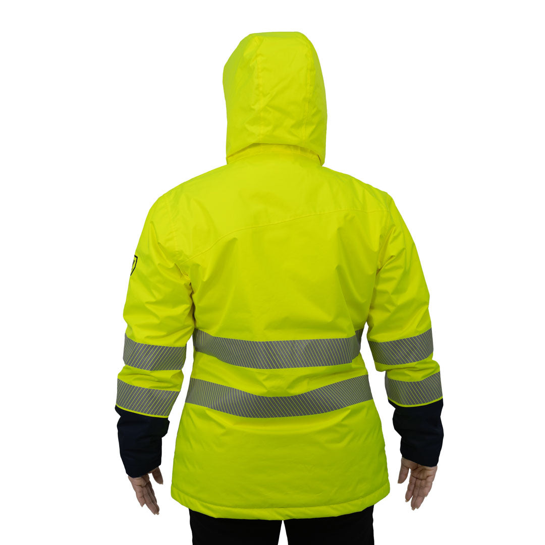 Parka HW Artica Mujer Amarillo Fluor