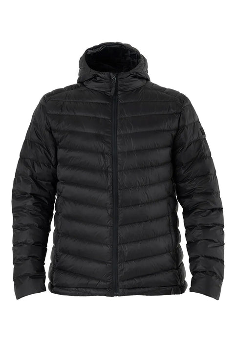 Parka Pluma Hw Pullay con Gorro Negro