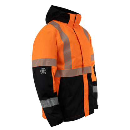 Parka Reflectiva HW Skorpio 3 en 1 Naranjo fluor