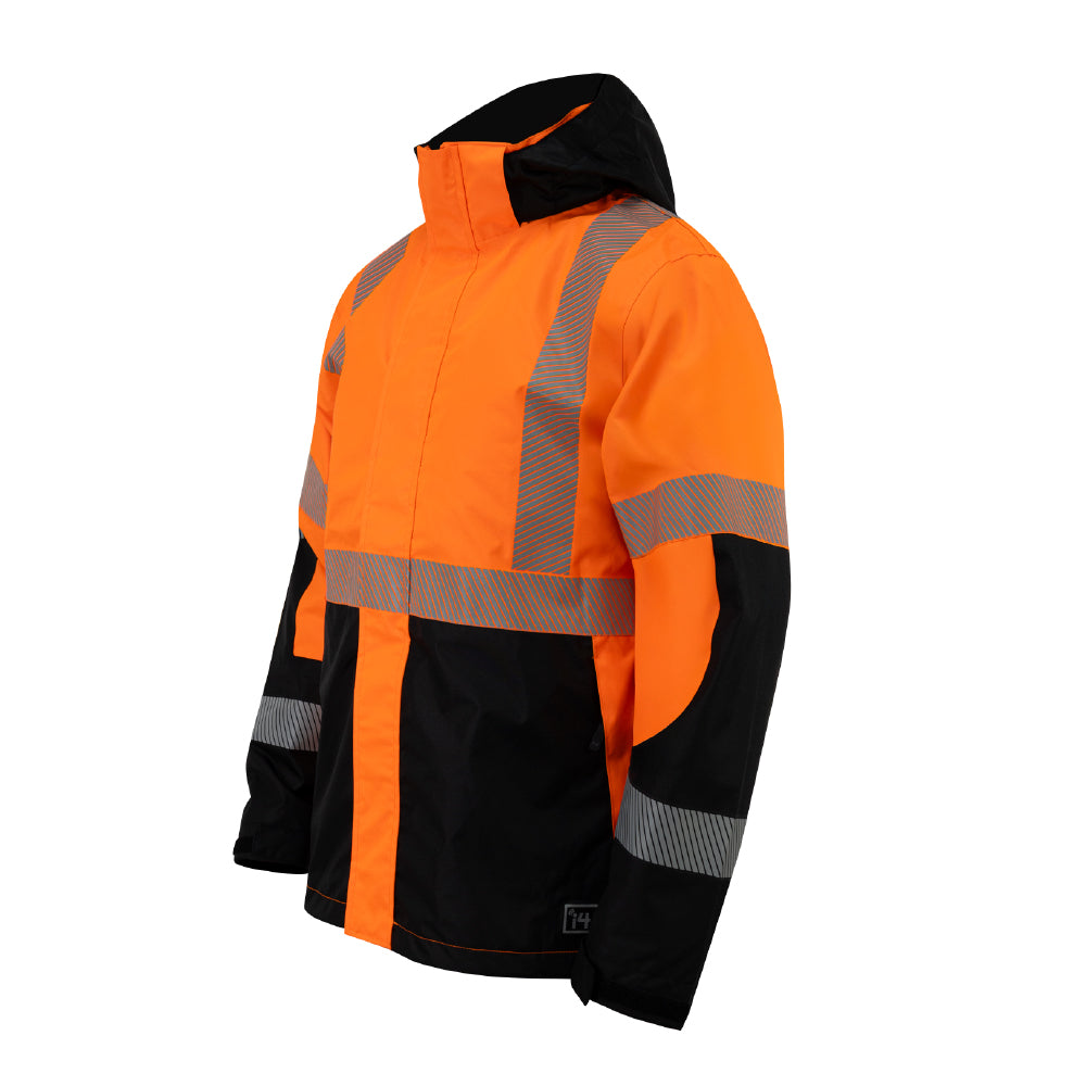 Parka Reflectiva HW Skorpio 3 en 1 Naranjo fluor