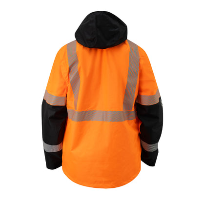 Parka Reflectiva HW Skorpio 3 en 1 Naranjo fluor