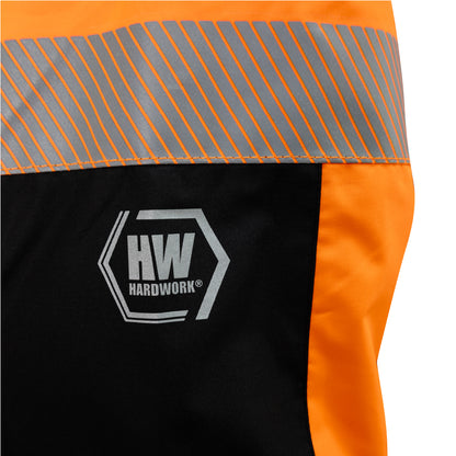 Parka Reflectiva HW Skorpio 3 en 1 Naranjo fluor