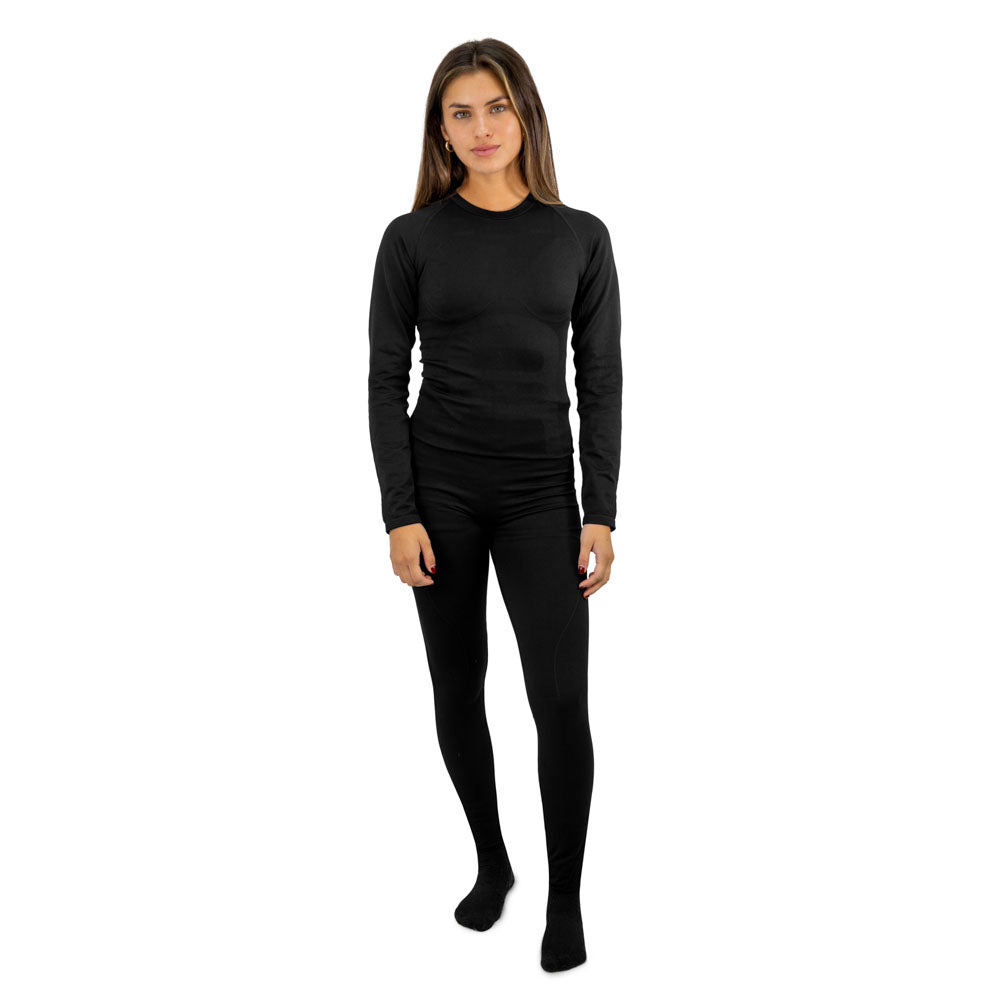Primera Capa HW Patagonia Spandex Negro Pantalón Mujer