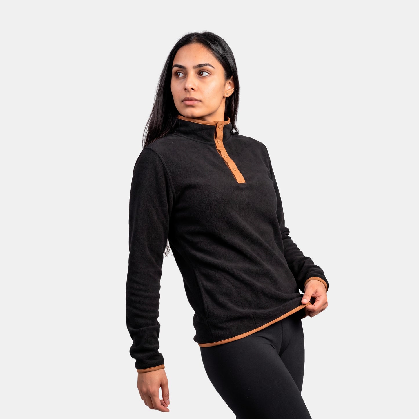POLAR QUEBEC MACKENZIE MUJER NEGRO