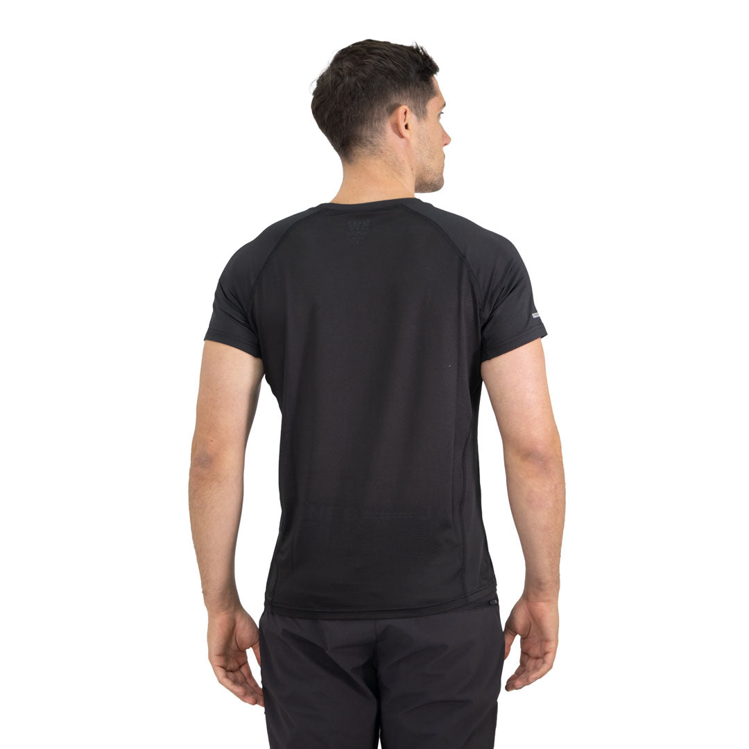 Polera Dry Fit HW SPX Manga Corta Hombre Black
