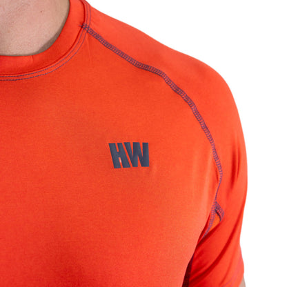 Polera Dry Fit HW SPX Manga Corta Hombre Orange