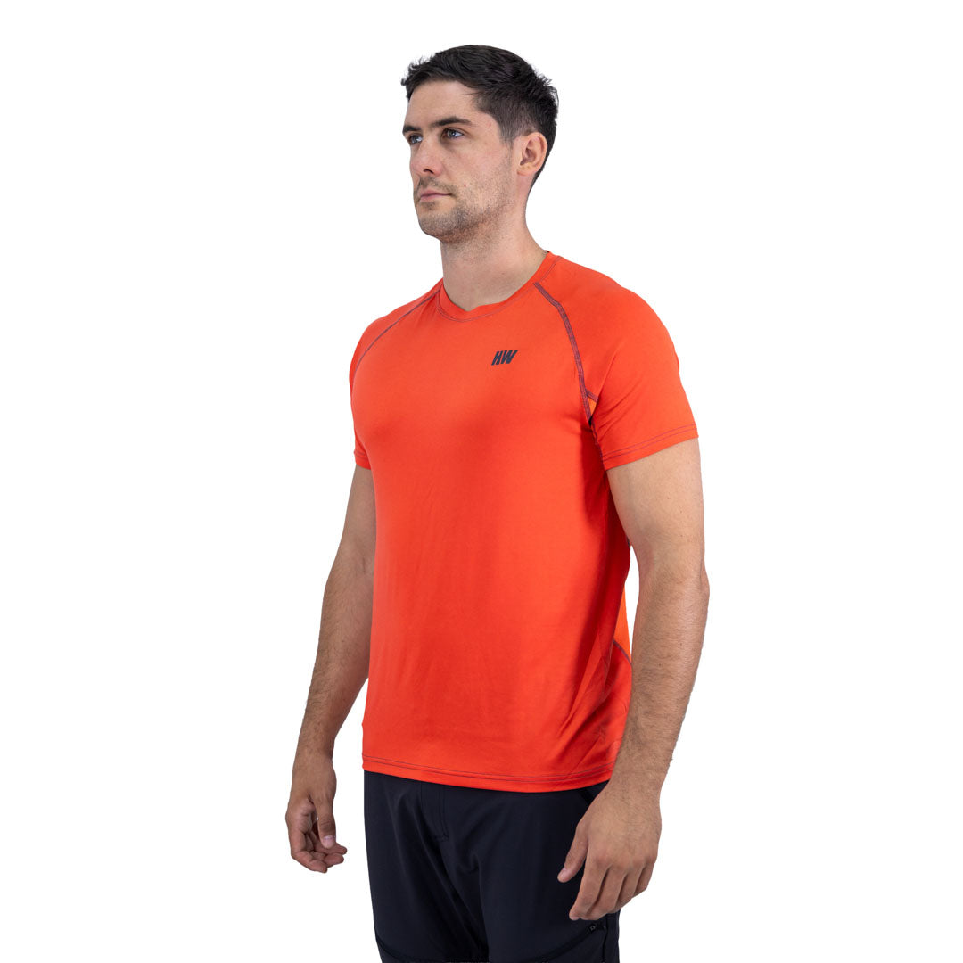 Polera Dry Fit HW SPX Manga Corta Hombre Orange