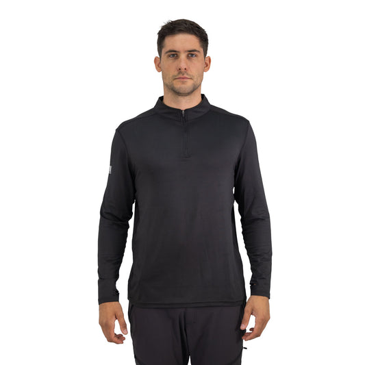 Polera Dry Fit HW SPX Manga Larga Hombre Black