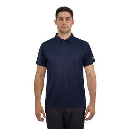 Polera HW Windsor Manga Corta Azul