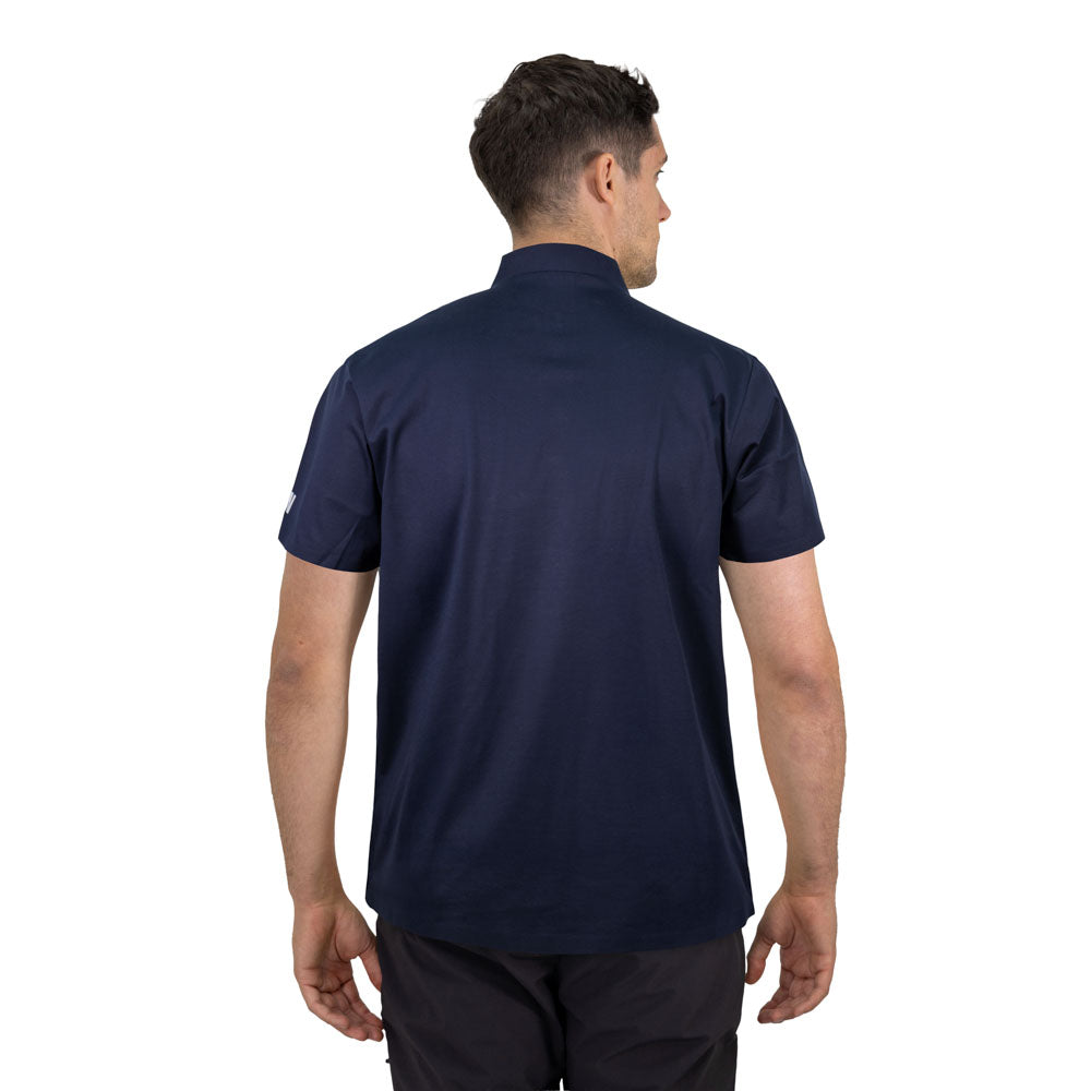 Polera HW Windsor Manga Corta Azul