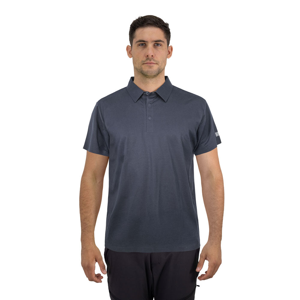 Polera HW Windsor Manga Corta Gris