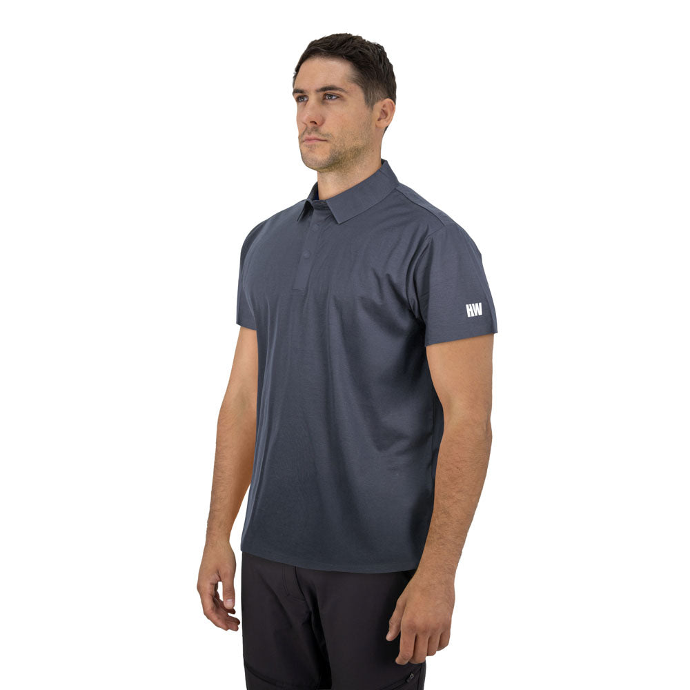 Polera HW Windsor Manga Corta Gris