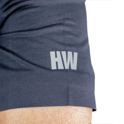 Polera HW Windsor Manga Corta Gris