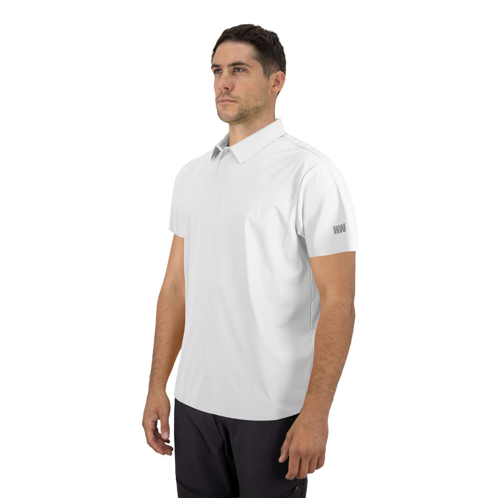 Polera HW Windsor Manga Corta Blanco