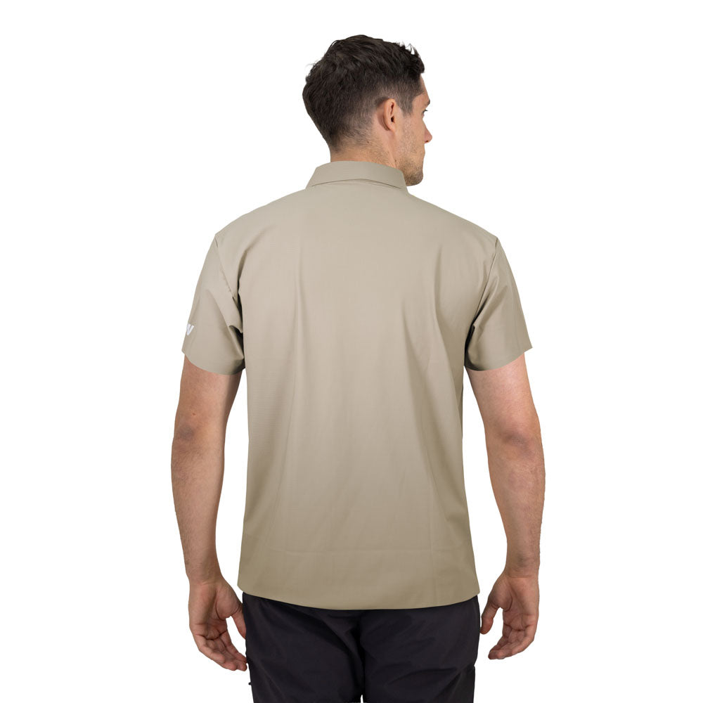 Polera HW Woods Manga Corta Oliva