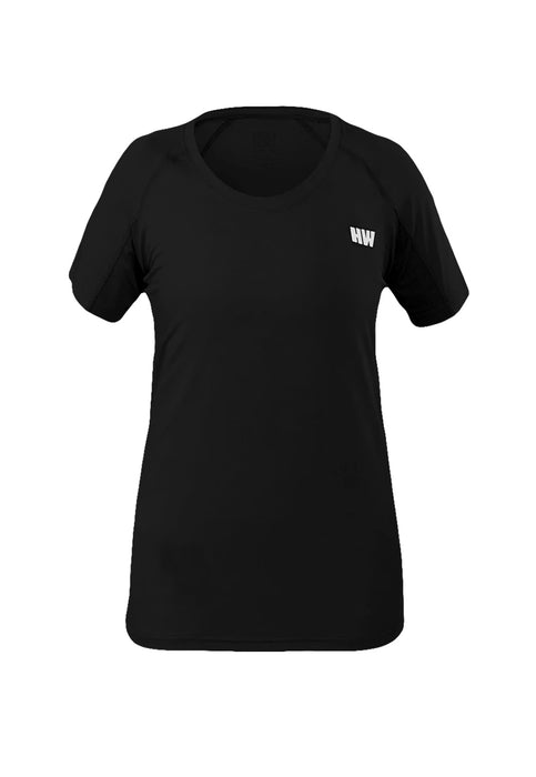 Polera Dry Fit HW SPX Manga Corta Mujer Black