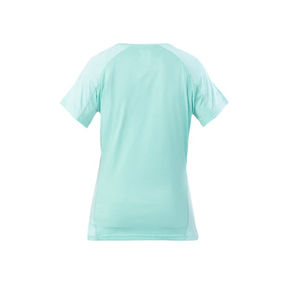 Polera Dry Fit Hw Spx Manga Corta Mujer Aqua