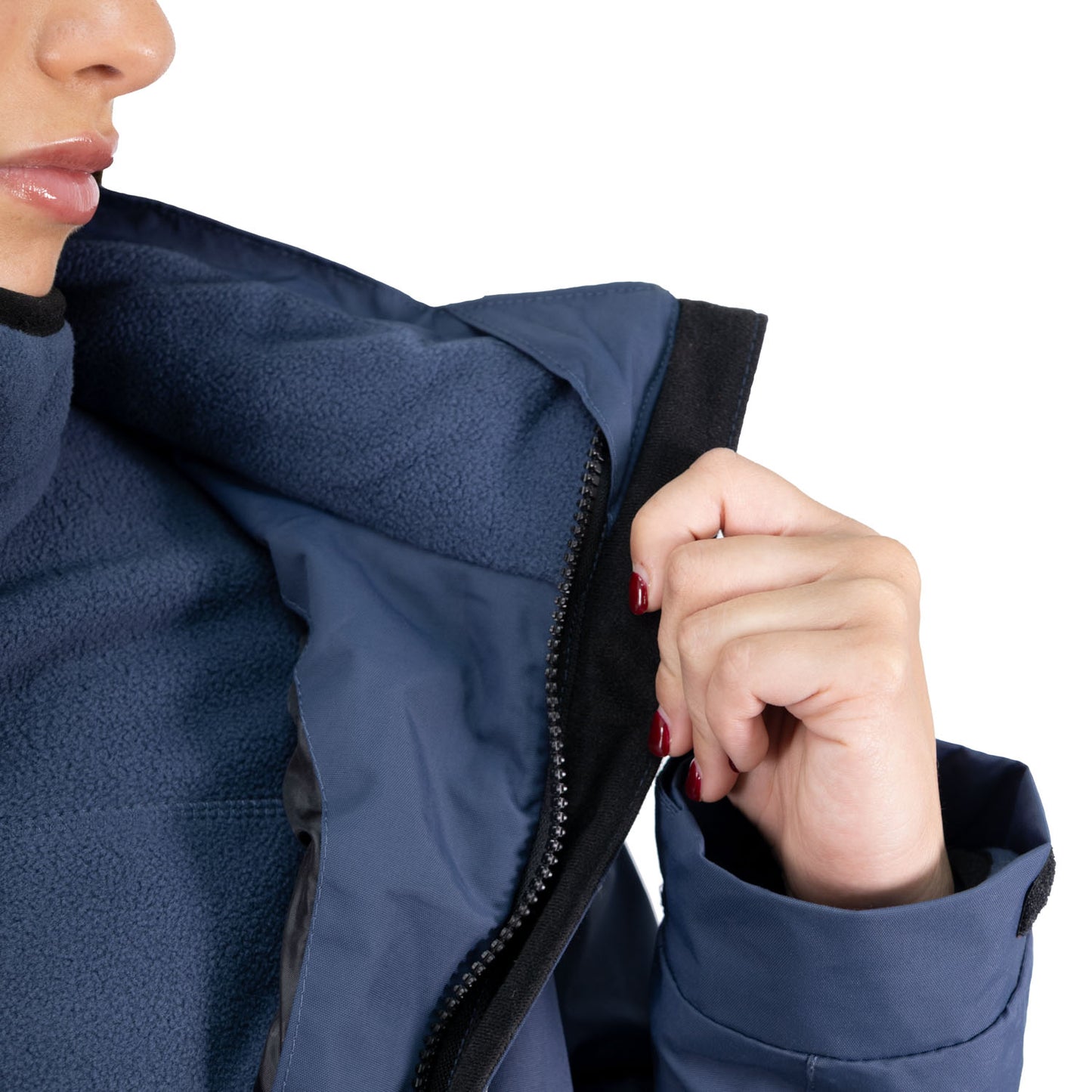 Parka Desmontable HW Reno 3 en 1 Deep Blue Mujer