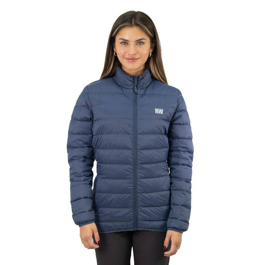 Parka Pluma HW Pullay Pro Azul Mujer