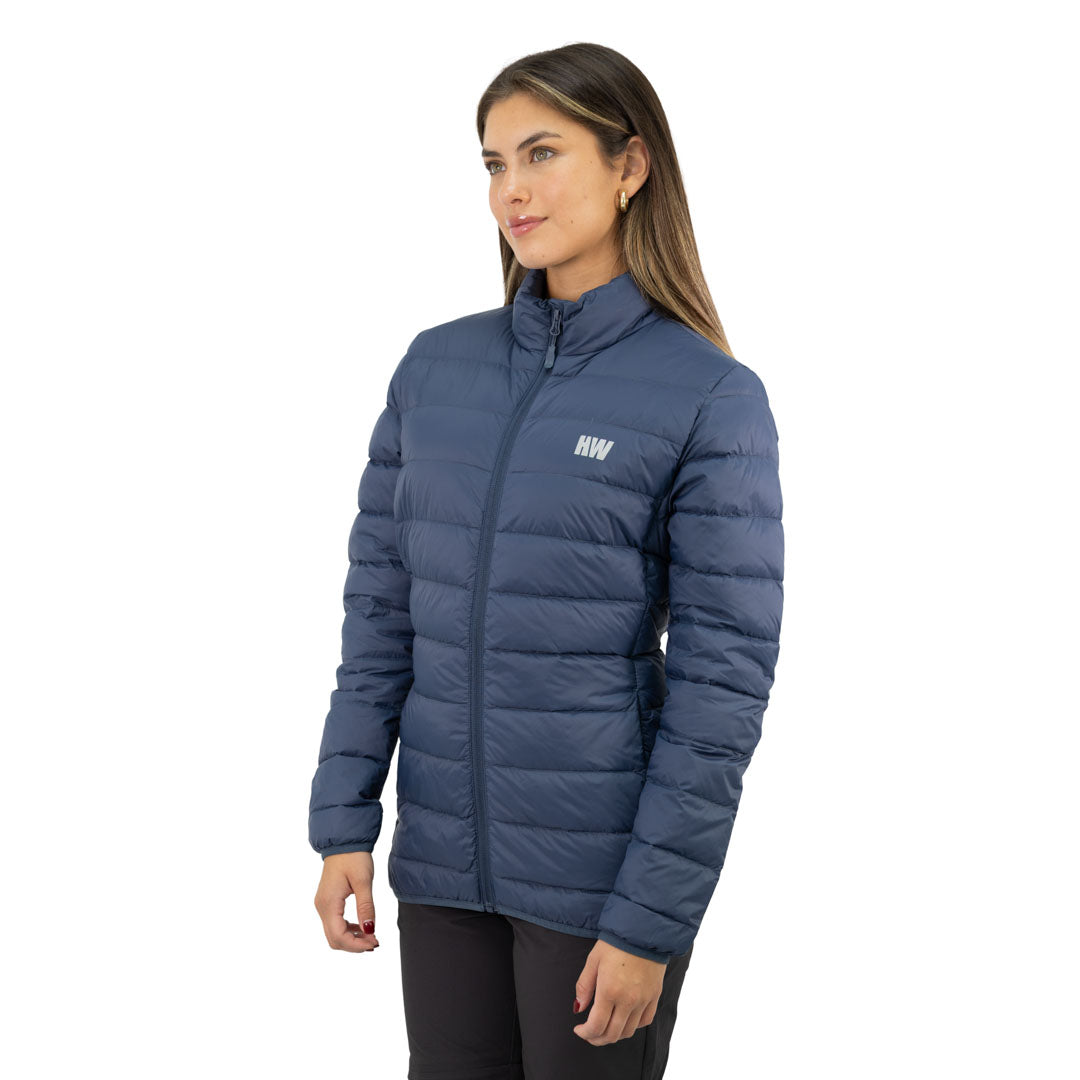 Parka Pluma HW Pullay Pro Azul Mujer