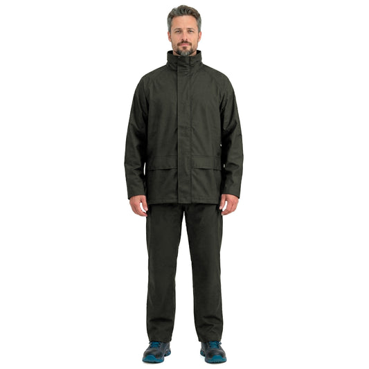 Traje Impermeable Alaska PU/PVC Verde Petróleo