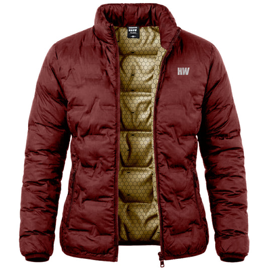 Parka Insulada HW Finlandia Mujer Cabernet