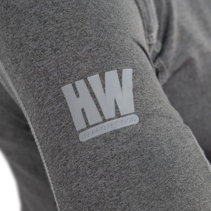 Polera Dry Fit HW SPX Manga Larga Mujer Carbon Grey