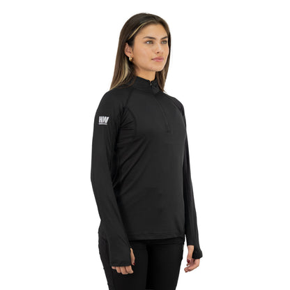 Polera Dry Fit HW SPX Manga Larga Mujer Black