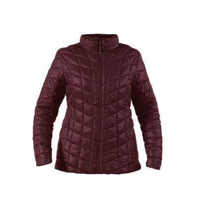 Parka Insulada HW Traveler Mujer Cabernet