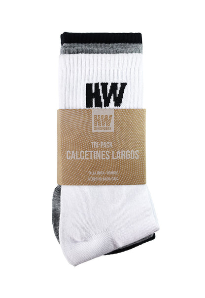 Tripack Calcetines HW Algodón Hombre