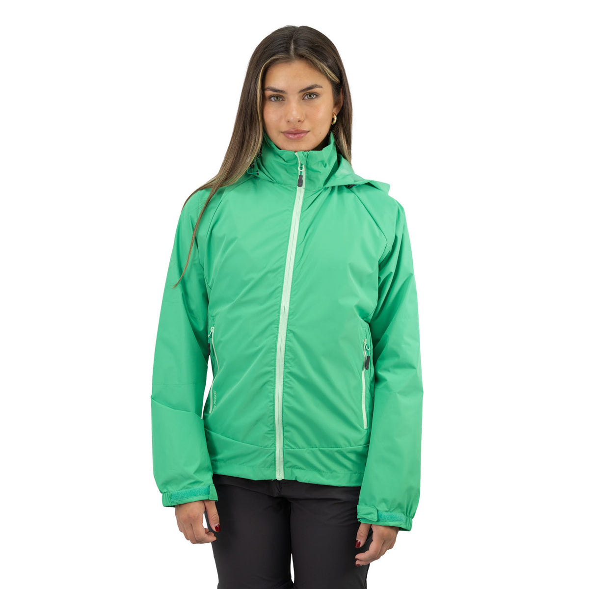 CORTAVIENTO BASIC M/LARGA MUJER